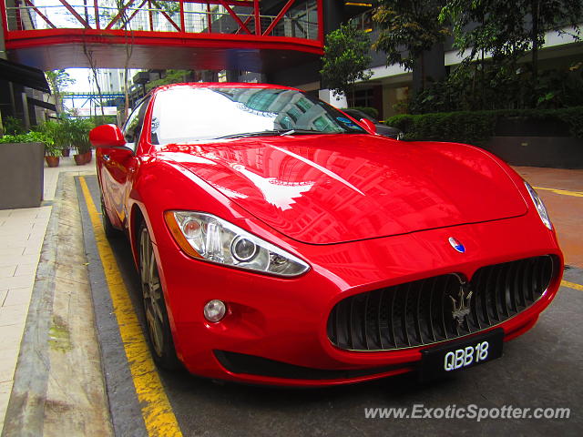 Maserati GranTurismo spotted in Kuala Lumpur, Malaysia