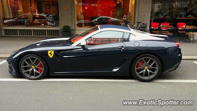 Ferrari 599GTO spotted in Zurich, Switzerland