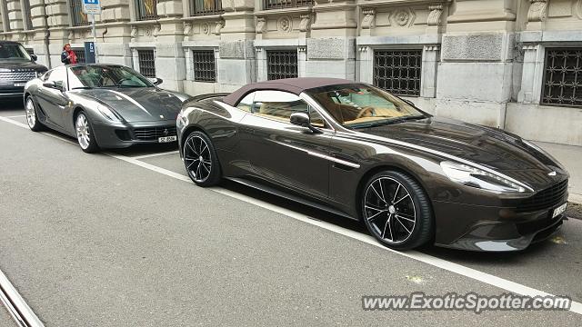 Aston Martin Vanquish spotted in Zurich, Switzerland