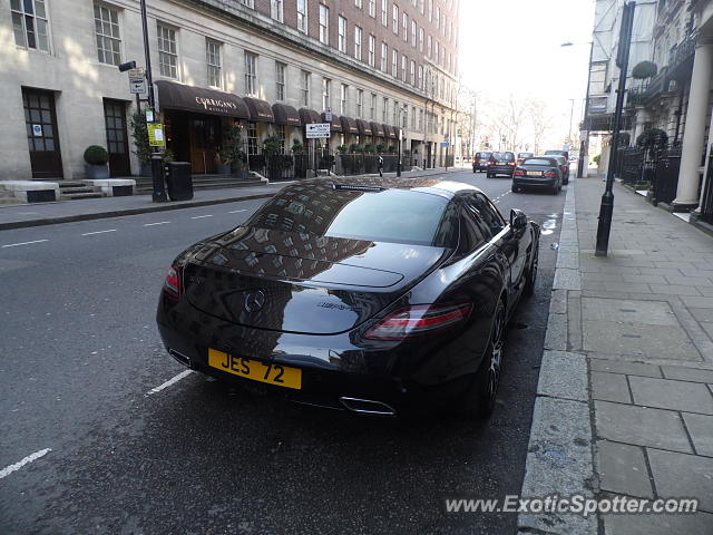 Mercedes SLS AMG spotted in Romford, United Kingdom