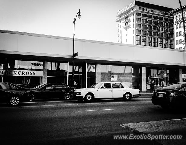 Rolls-Royce Silver Spur spotted in Beverly Hills, California