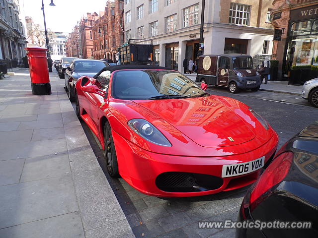 Ferrari F430 spotted in London, United Kingdom