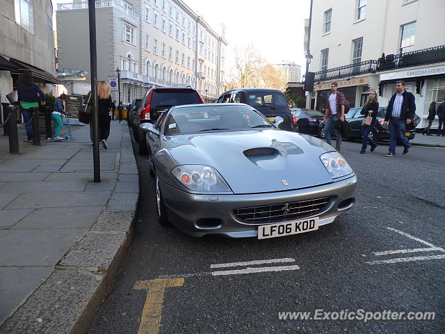 Ferrari 575M spotted in London, United Kingdom