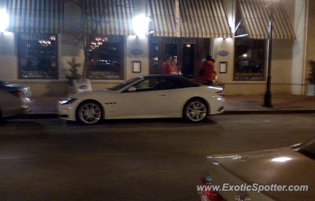 Maserati GranCabrio spotted in Batimore, Maryland