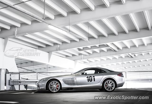 Mercedes SLR spotted in Stuttgart, Germany
