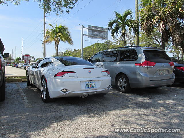 Fisker Karma spotted in Dania Beach, Florida