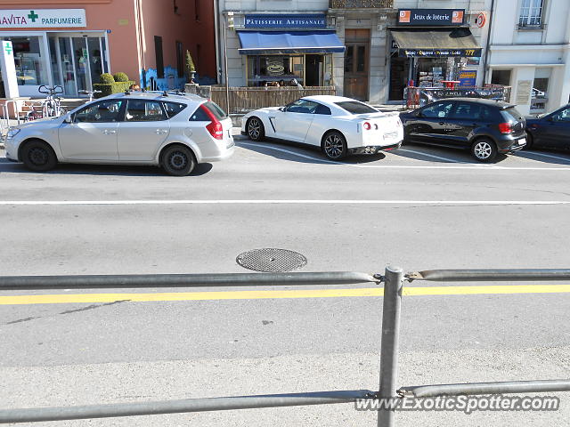 Nissan GT-R spotted in Nyon, Switzerland