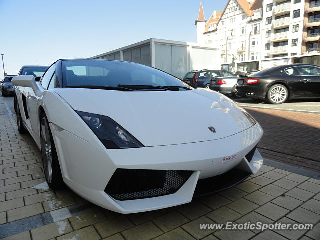 Lamborghini Gallardo spotted in Knokke-Heist, Belgium