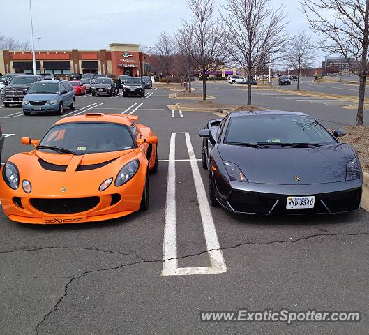 Lamborghini Gallardo spotted in Dulles, Virginia