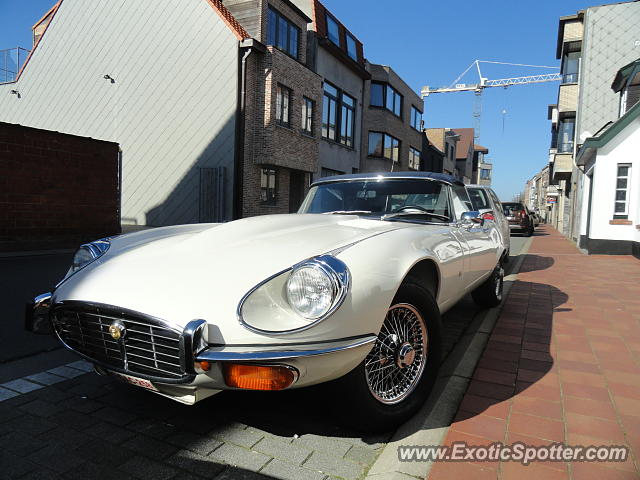 Jaguar E-Type spotted in Knokke-Heist, Belgium
