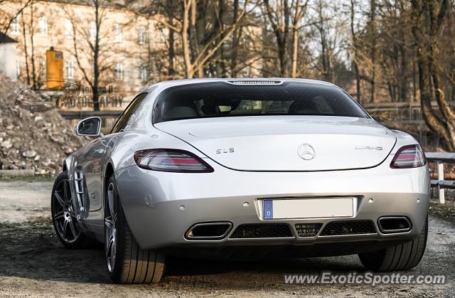 Mercedes SLS AMG spotted in Coburg, Germany