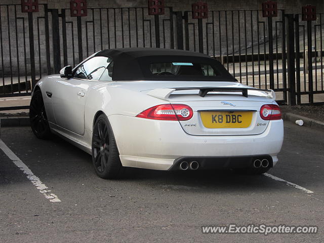 Jaguar XKR-S spotted in Glasgow, United Kingdom