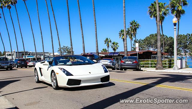 Lamborghini Gallardo spotted in La Jolla, California