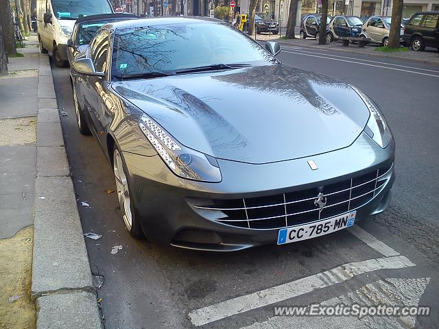 Ferrari FF spotted in Paris, France