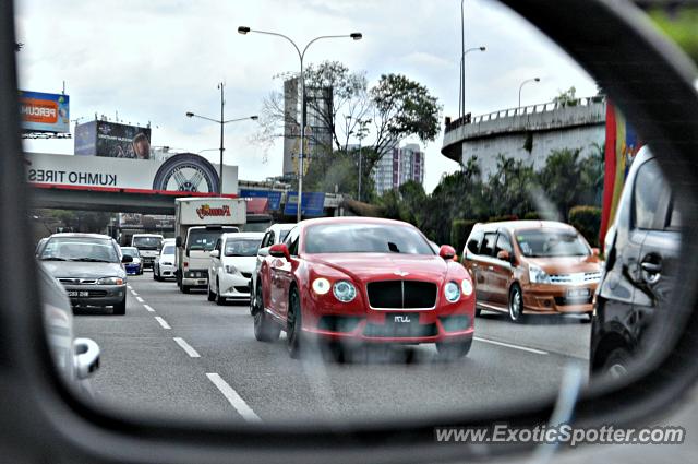 Bentley Continental spotted in Jalan Duta KL, Malaysia
