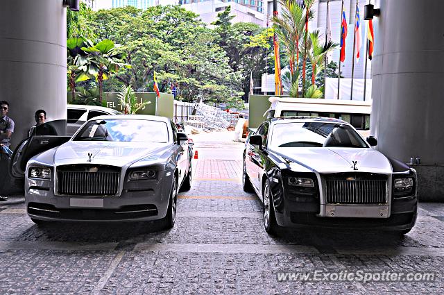 Rolls Royce Ghost spotted in Bukit Bintang KL, Malaysia