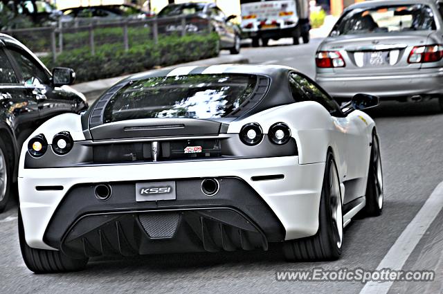 Ferrari F430 spotted in Bukit Bintang KL, Malaysia