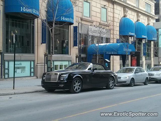 Rolls Royce Phantom spotted in Montreal, Canada