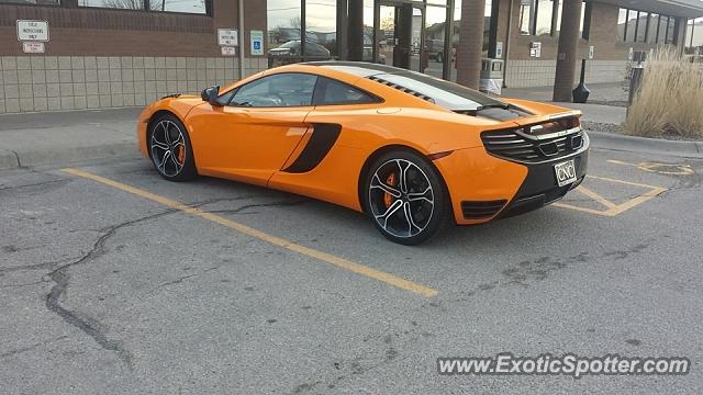 Mclaren MP4-12C spotted in Lincoln, Nebraska