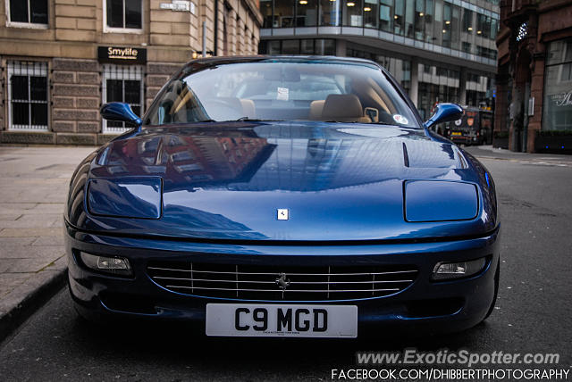 Ferrari 456 spotted in Manchester, United Kingdom