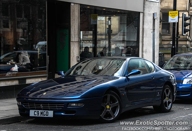 Ferrari 456 spotted in Manchester, United Kingdom