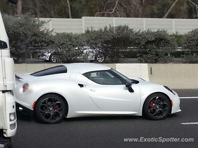 Alfa Romeo 4C spotted in Ramat gan, Israel
