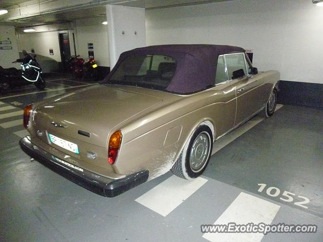 Rolls Royce Corniche spotted in Brussels, Belgium