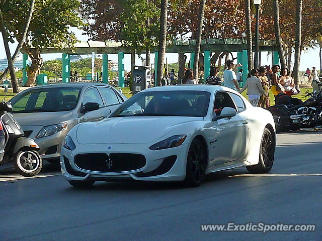 Maserati GranTurismo spotted in Miami, Florida