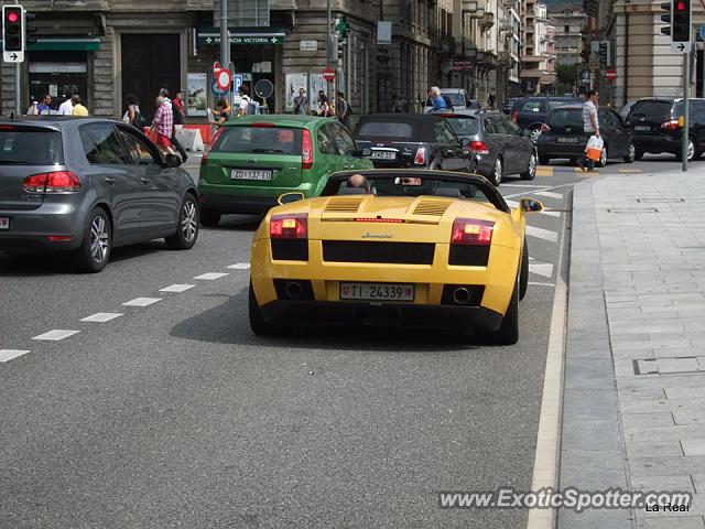Lamborghini Gallardo spotted in Bergamo, Italy