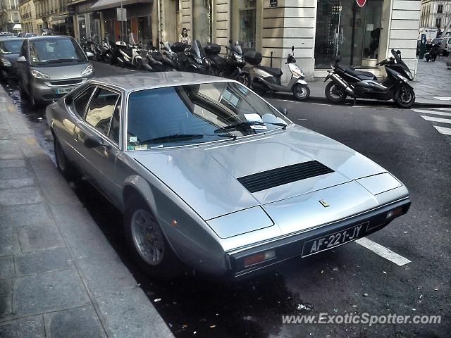 Ferrari 308 GT4 spotted in Paris, France