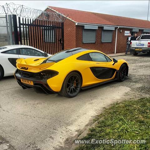 Mclaren P1 spotted in Hartlepool, United Kingdom