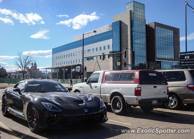 Dodge Viper spotted in Denver, Colorado