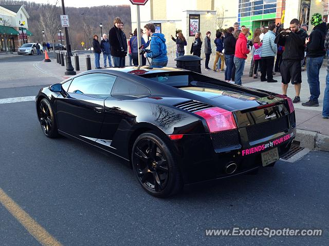Lamborghini Gallardo spotted in Center valley, Pennsylvania