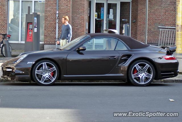 Porsche 911 Turbo spotted in Lille, France
