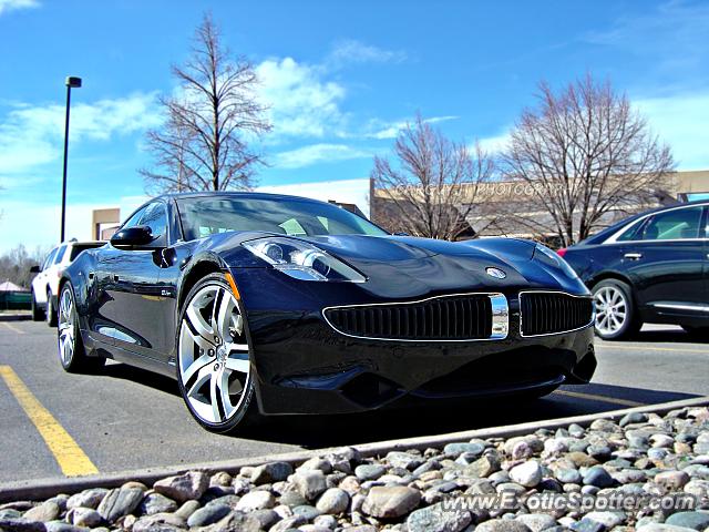 Fisker Karma spotted in Greenwood, Colorado