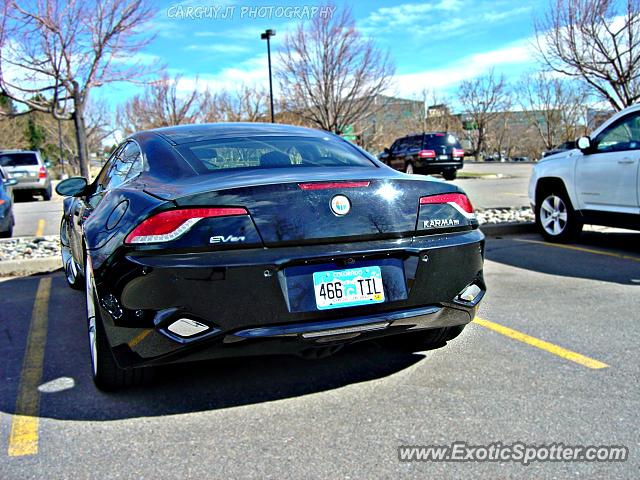 Fisker Karma spotted in Greenwood, Colorado