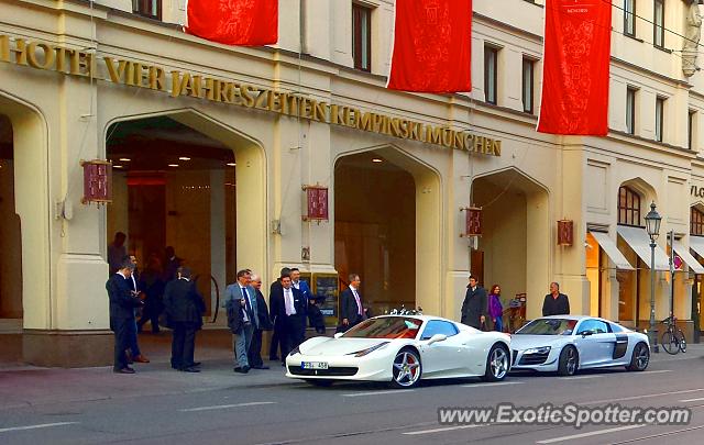 Ferrari 458 Italia spotted in Munich, Germany