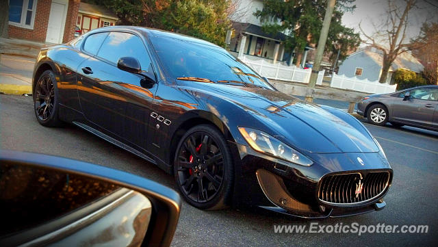 Maserati GranTurismo spotted in Westwood, New Jersey