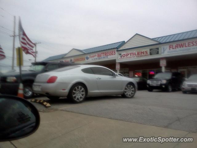 Bentley Continental spotted in Baltimore, Maryland