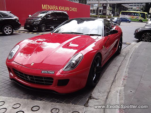 Ferrari 599GTB spotted in Kuala Lumpur, Malaysia