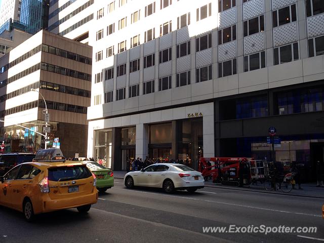 Maserati Ghibli spotted in New York City, New York