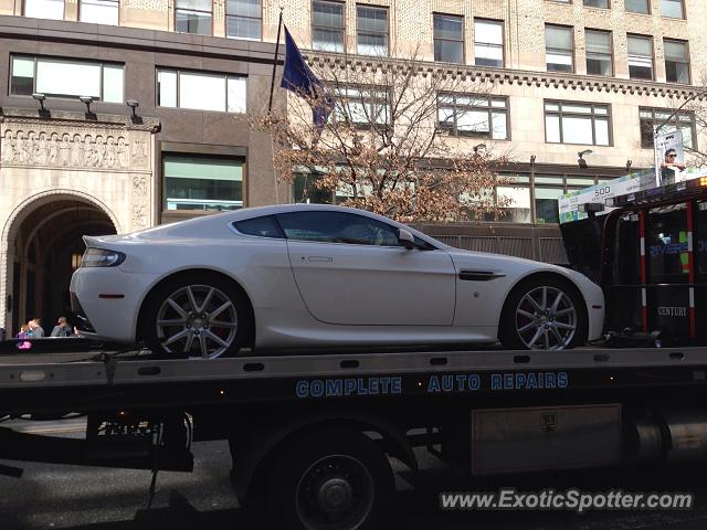 Aston Martin Vantage spotted in New York City, New York