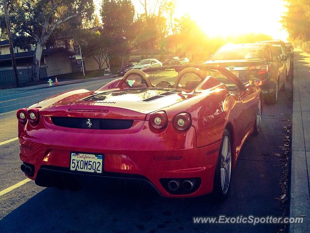 Ferrari F430 spotted in Sunnyvale, California