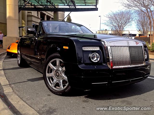 Rolls Royce Phantom spotted in Charlotte, North Carolina