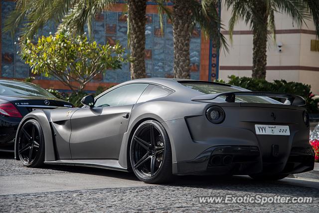 Ferrari F12 spotted in Dubai, United Arab Emirates