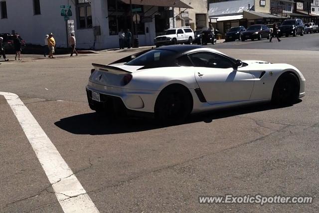 Ferrari 599GTO spotted in Julian, California