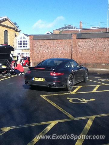 Porsche 911 Turbo spotted in Tiverton, United Kingdom