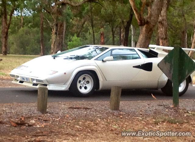 Lamborghini Countach spotted in Melbourne, Australia