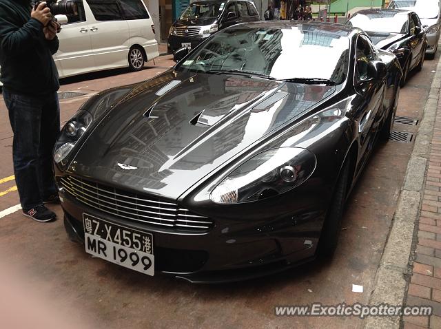 Aston Martin DBS spotted in Hong Kong, China