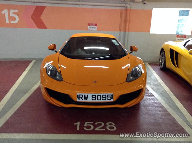 Mclaren MP4-12C spotted in Hong Kong, China